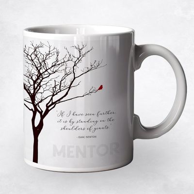 Bare Tree Leadership Appreciation Coffee Mug Gift for Mentor M-1831