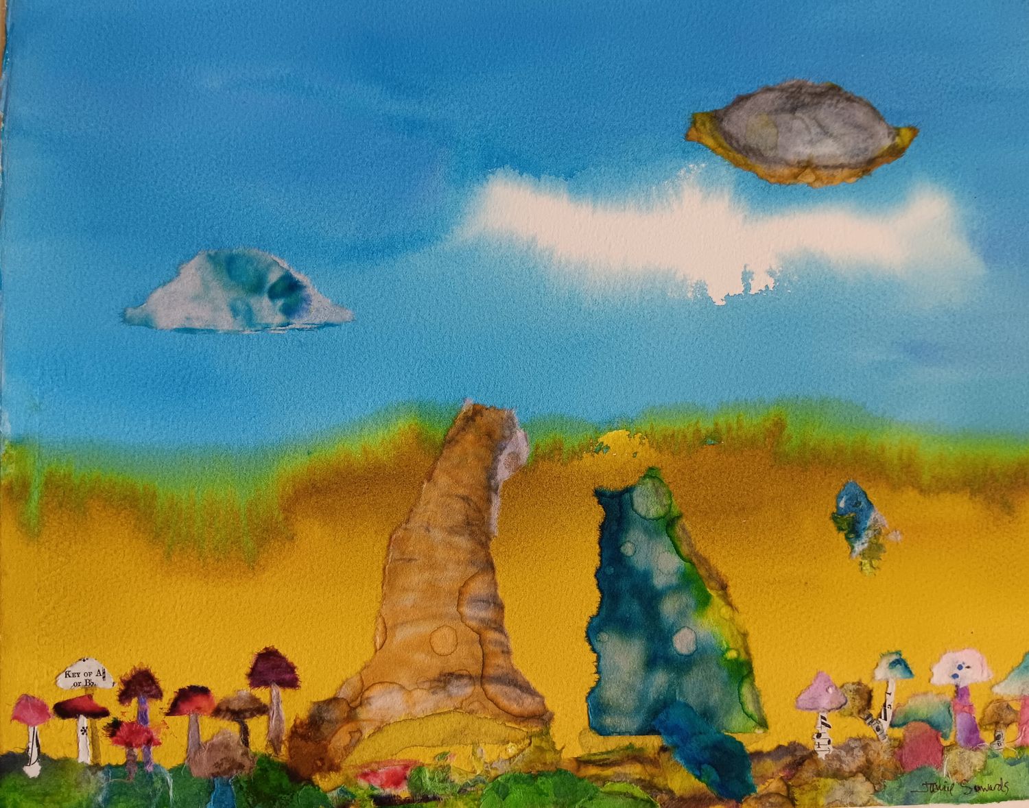 Two Cats and a UFO