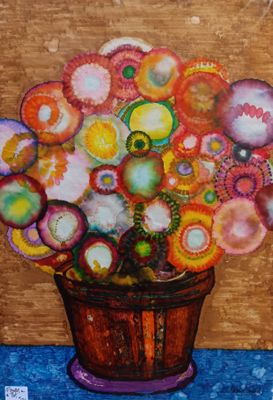 Flowers in a Pot