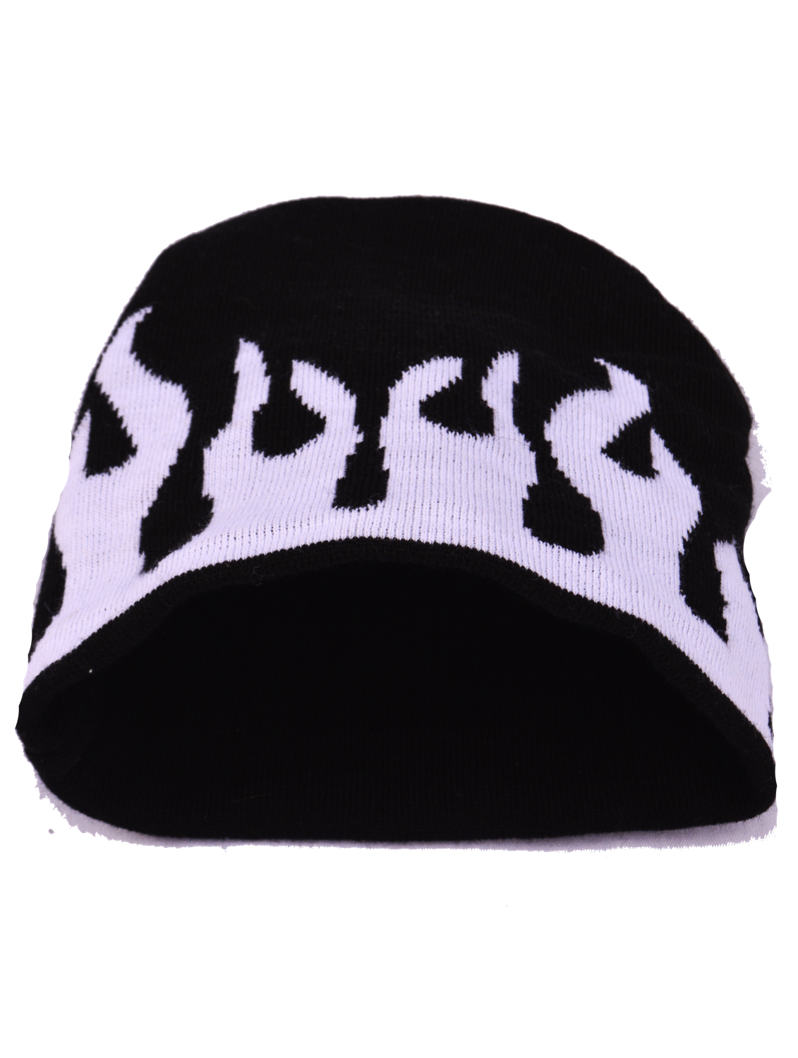 PVC tiger &amp; flames beanie
