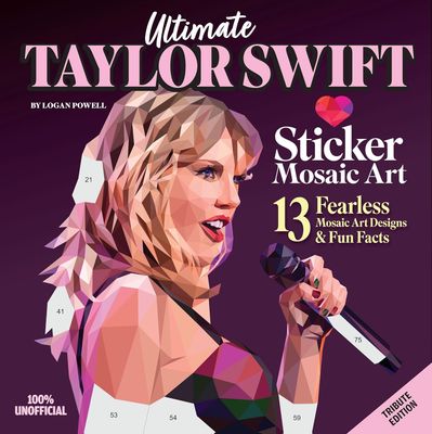 Taylor Swift Mosaic Art Sticker Book