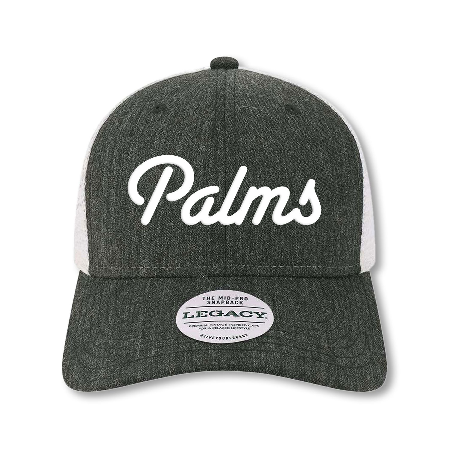 Campus-Approved Embroidered Palms Hats