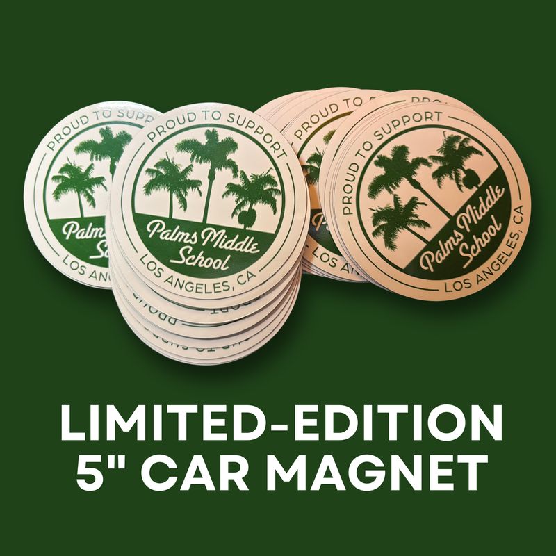 PALMS CAR MAGNET