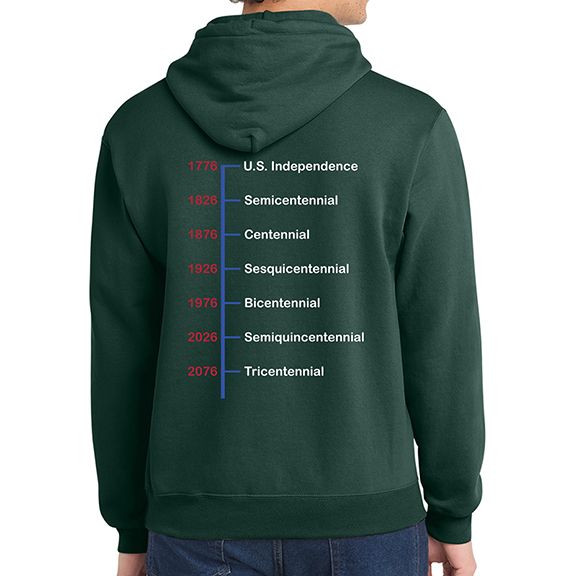 Time Capsule Pullover Hoodie - Size Adult 2XL