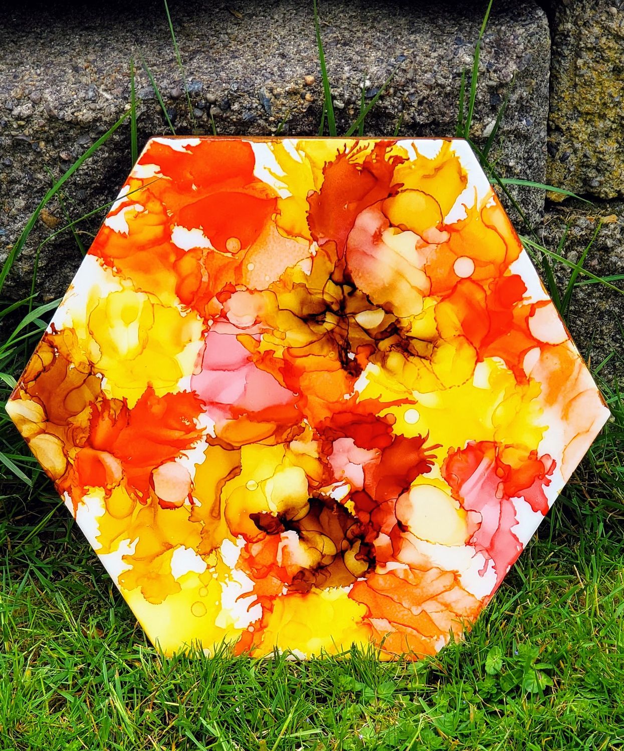 Trivets - Large, Color: Salty Sunrise Hex