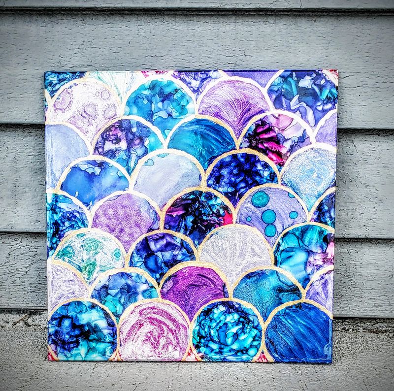 Square Ceramic Wall Art