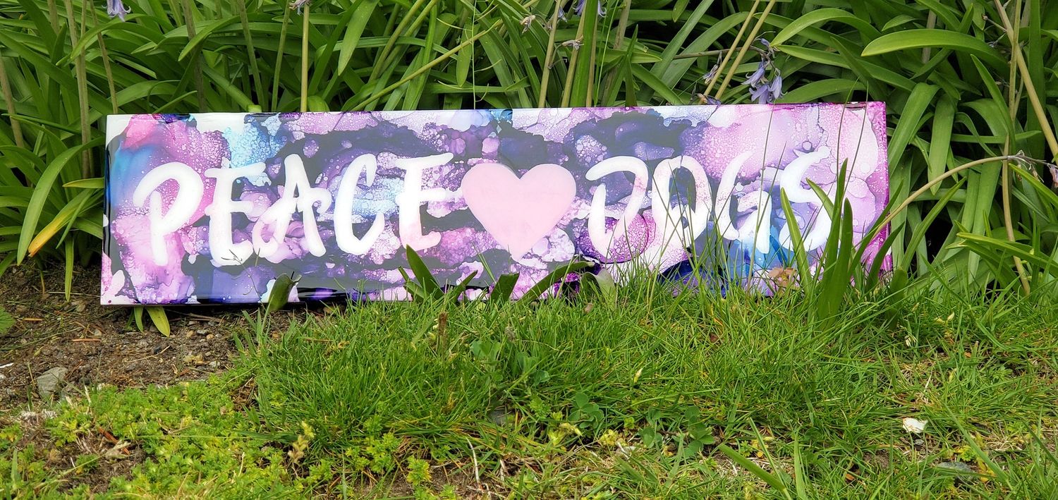 Decorative Trays, Color: Peace Love Dogs
