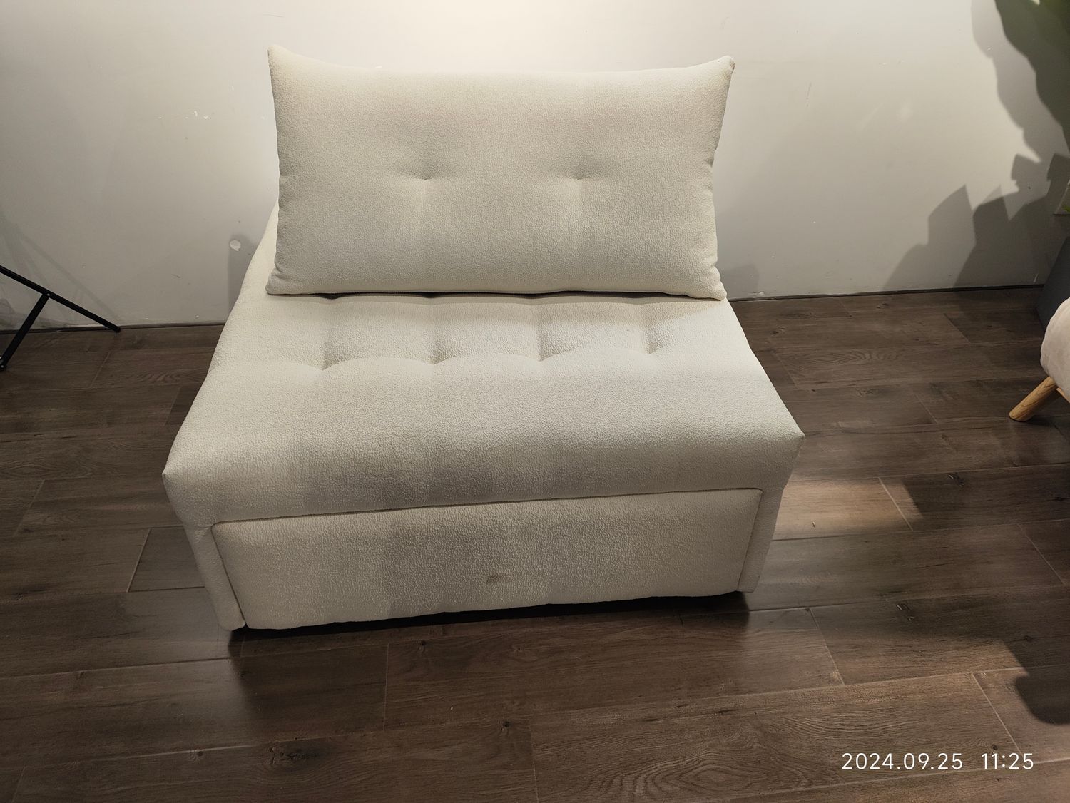 Internet celebrity lazy puff sofa bed, anti cat scratch, dual-use foldable leisure single chair sofa bed
