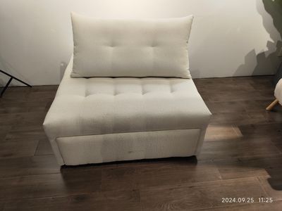 Internet celebrity lazy puff sofa bed, anti cat scratch, dual-use foldable leisure single chair sofa bed