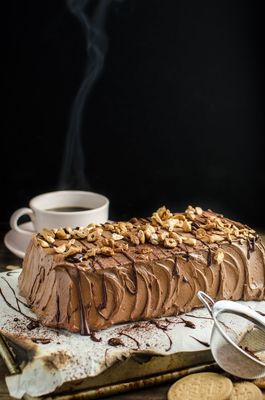 Chocolate Biscuit Pudding