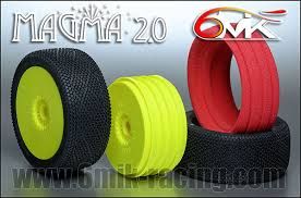 6mik Magma 2.0 Vert sur jante jaune à coller