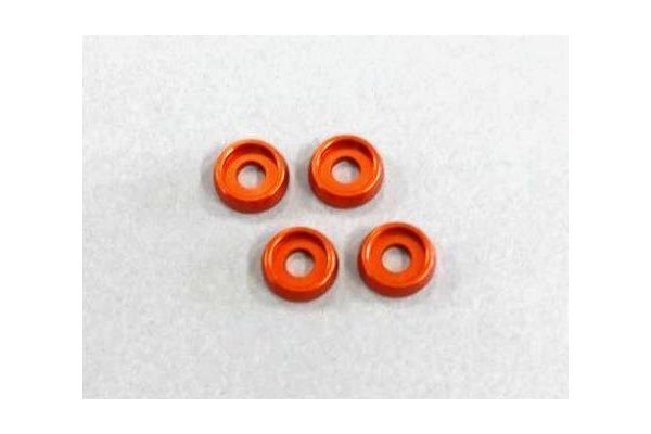 AMR Rondelles incurvees 3mm. (4) Orange