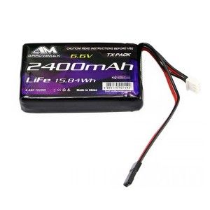 Arrowmax Batterie reception 2400mAh Li-Fe 6,6V Futaba
