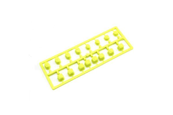 Kyosho Bagues de suspension Inferno MP10 - Jaune fluo