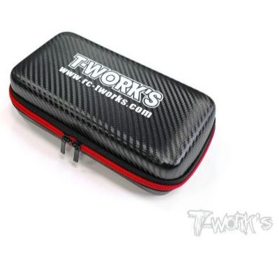 T-Work&#39;s Boite à Outils Hardcase look Carbone (S)