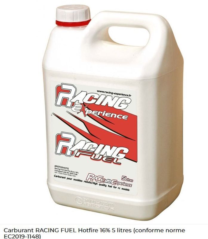 Racing Experience Carburant Hot Fire Euro 16% - 5L