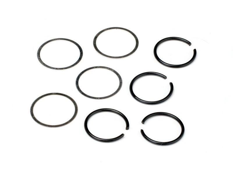 HB Racing Clips et rondelles de couple conique (x4) E8 / D8