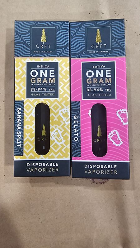 CRFT 1g vape pen