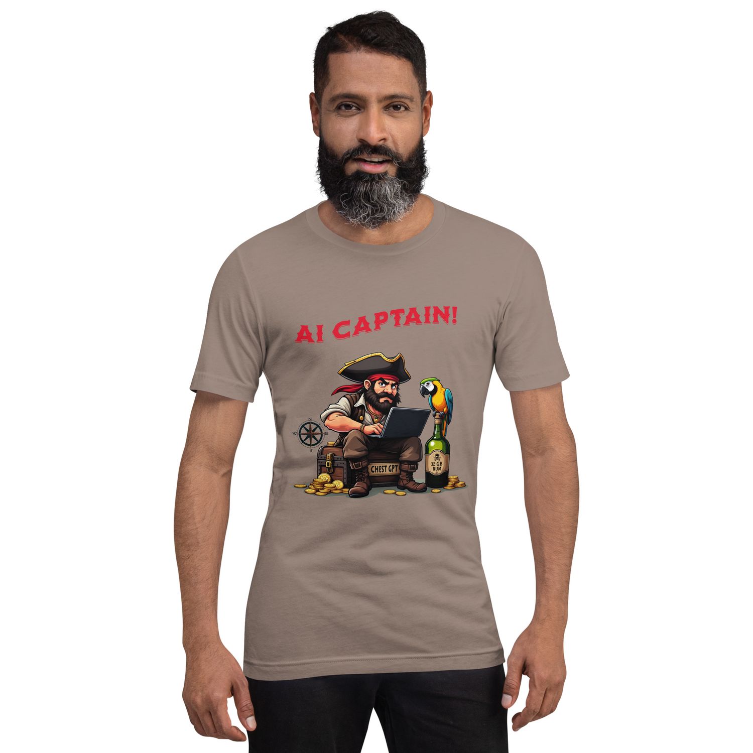 AI Captain Unisex t-shirt