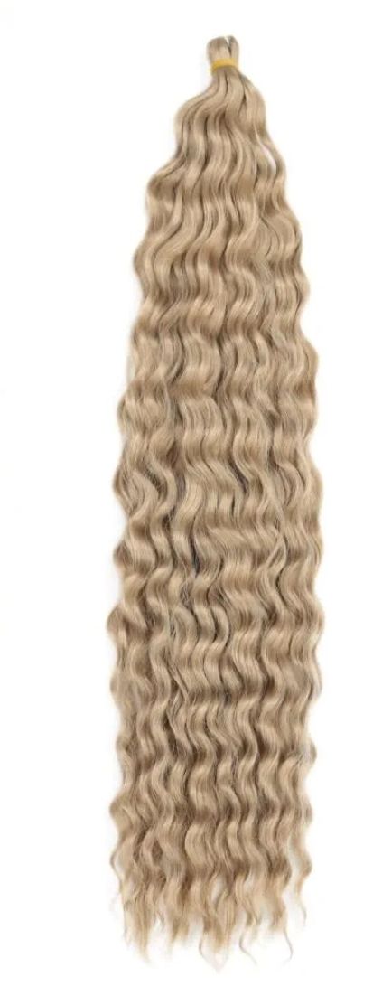 Medium Blonde water wave