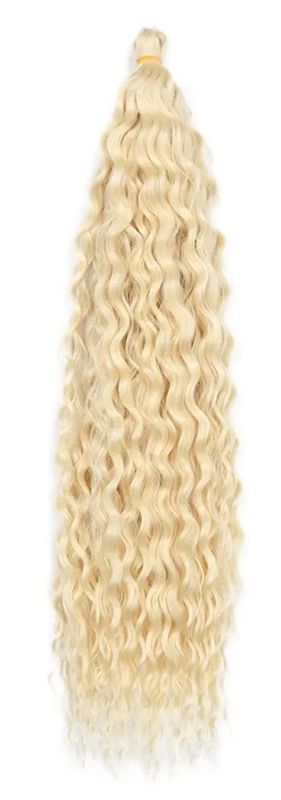 Blonde water wave