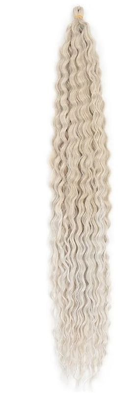Lightest Blonde ombre water wave