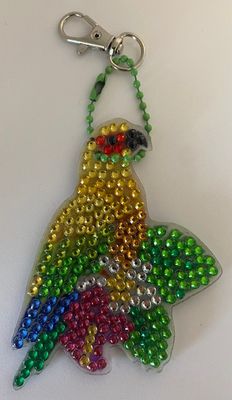 Papagei Schlüsselanhänger