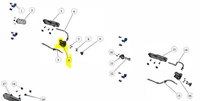 ASSY LATCH FRT DR RH