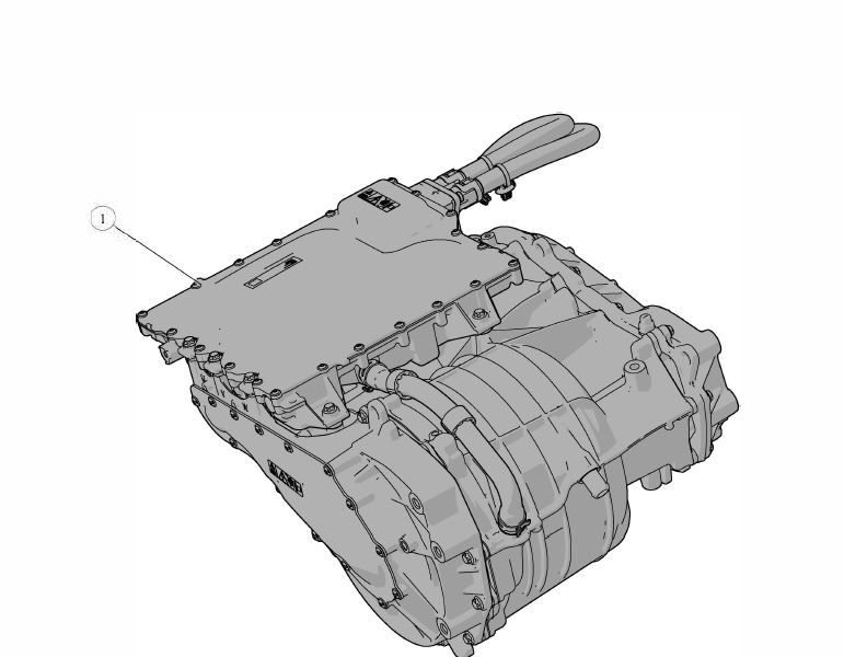 INTEGRATED POWERTRAIN - DRIVE MOTOR - EDU REAR - 1.500km