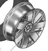 WHEEL 8,5Jx22 F5 Airglider