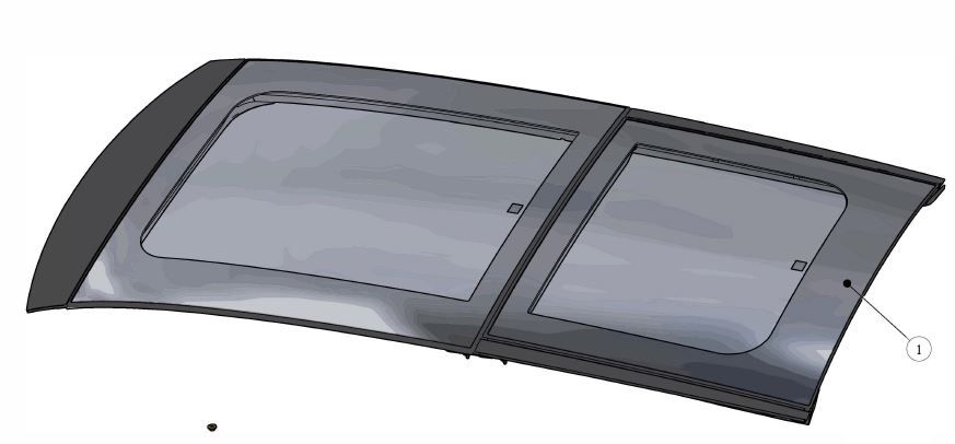 SLIDING PANORAMIC SUNROOF ASSY
