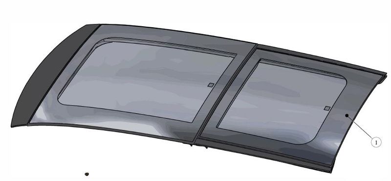 SLIDING PANORAMIC SUNROOF ASSY