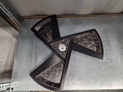 WHEEL COVER F3 BL SLIPSTREAM black