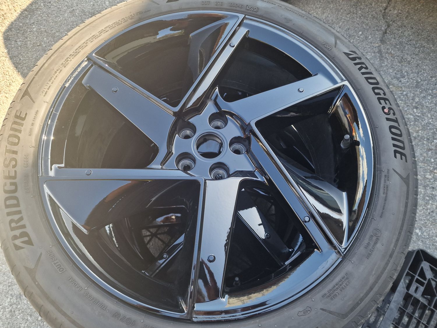 complete wheel set , used , SlipStream F3