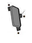 SIDE MARKER D PILLAR LH ECE CCC