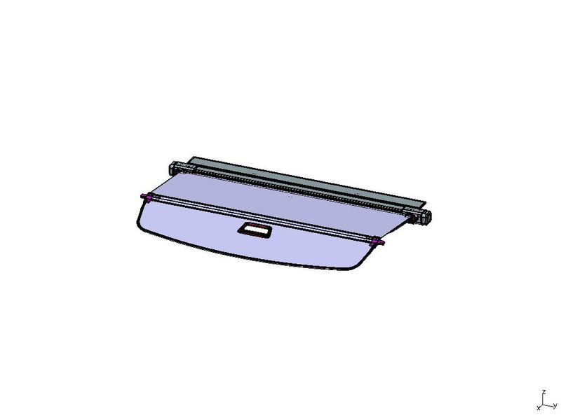 COMPARTMENT LUGGAGE COVER ASSY