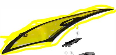 HEATED WINDSHIELD GLASS R