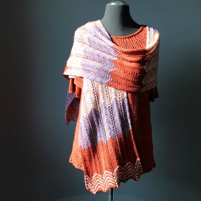 Bohemian Spa Shawl