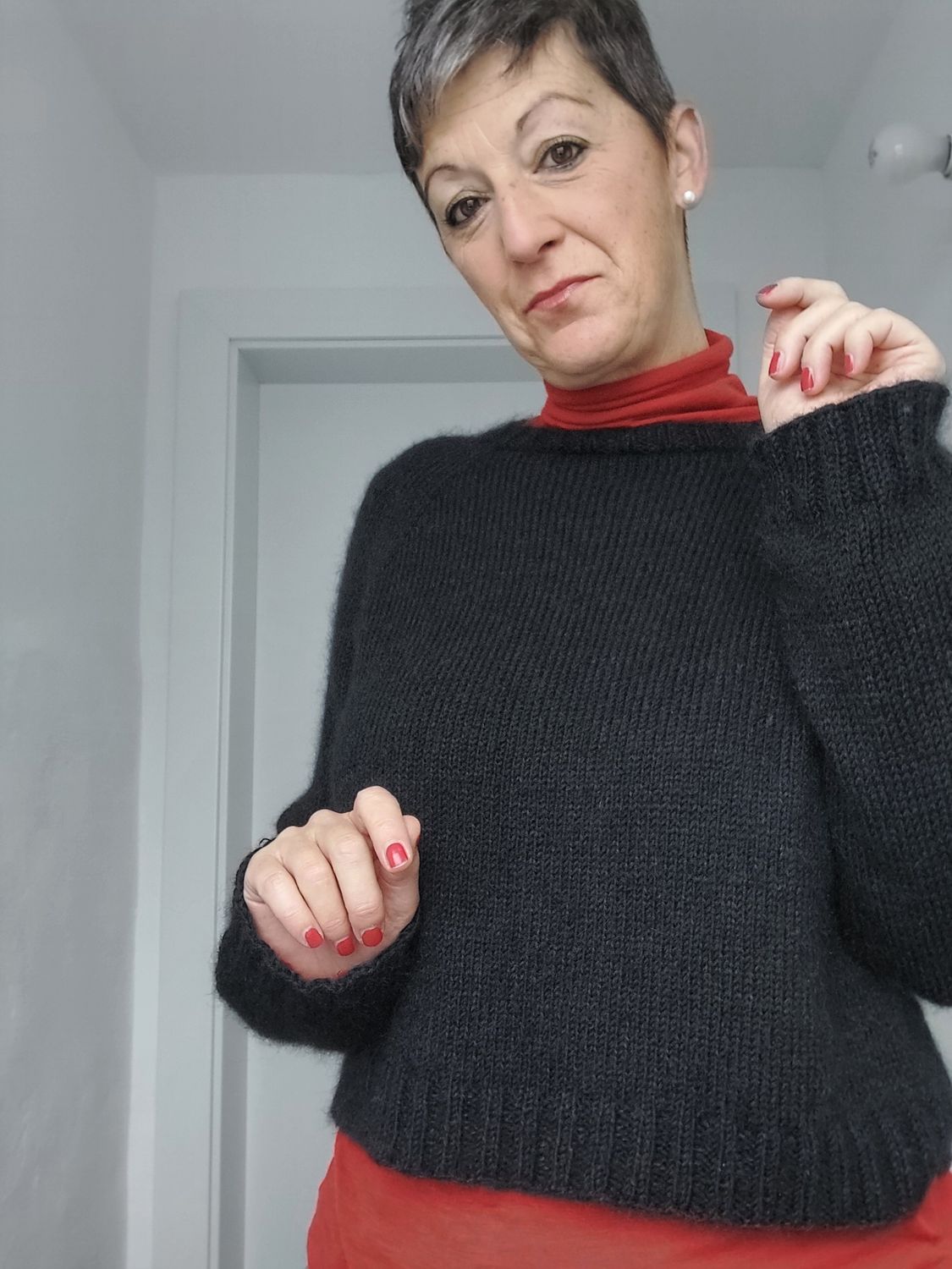 Pilsen Sweater – Strickanleitung für klassischen Pullover, top-down mit Varianten