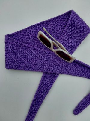 La Perla – Strickanleitung für schmalen Schal im Perlmuster | Perfekt für 50g-Garnreste | Inkl. Icord &amp; Video-Tutorials