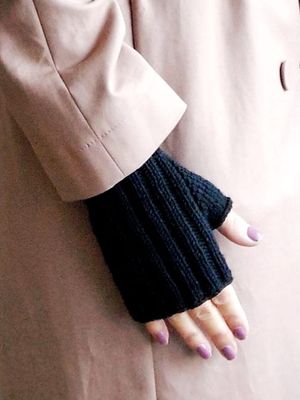 Handstulpen Hallstadt stricken – Einfache Anleitung im Rippenmuster