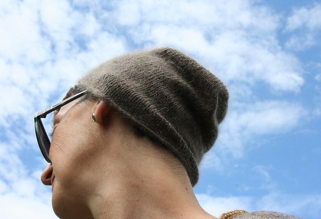Light Mütze – Strickanleitung für eine Mütze aus Lace &amp; Mohair