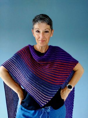 Einfache Strickanleitung Dreieckstuch Lollipop – für Anfänger und entspanntes Stricken - inkl Video Support