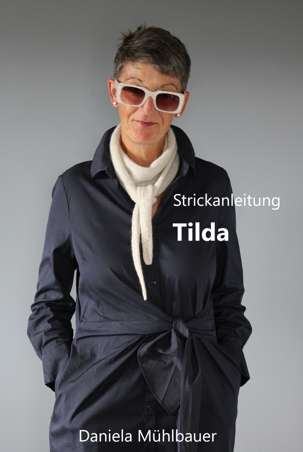 Tilda Schal – Strickanleitung für 50g-Projekt | Icord-Rand | Einfach &amp; individuell | Für jedes Garn geeignet | PDF-Download