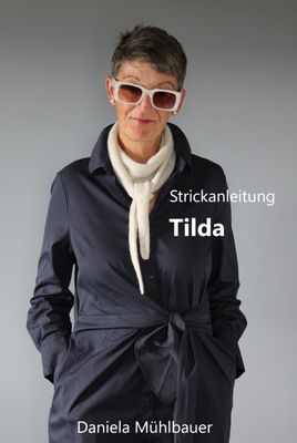 Tilda Schal – Strickanleitung für 50g-Projekt | Icord-Rand | Einfach &amp; individuell | Für jedes Garn geeignet | PDF-Download