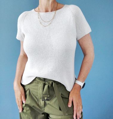 Jasmin Tee - femininer moderner Raglanpullover / 10 Größen / nahtlos top down / mit Video Tutorials Jasmin Tee - femininer moderner Raglanpullover / 10 Größen / nahtlos top down / mit Video Tutorials
