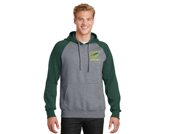 Sport-Tek® Raglan Colorblock Pullover Hooded Sweatshirt