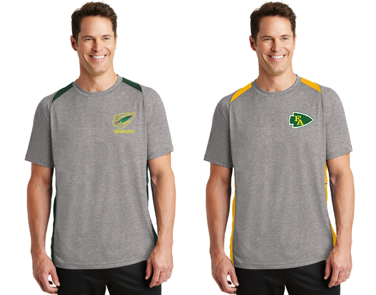 Sport-Tek® Heather Colorblock Contender™ Tee