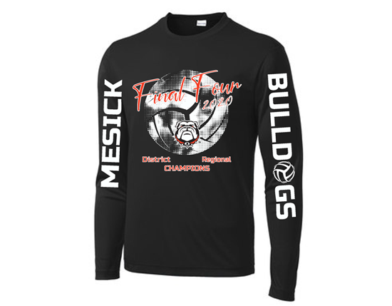 MESSICK - ST350LS Sport-Tek® Long Sleeve PosiCharge® Competitor™ Tee