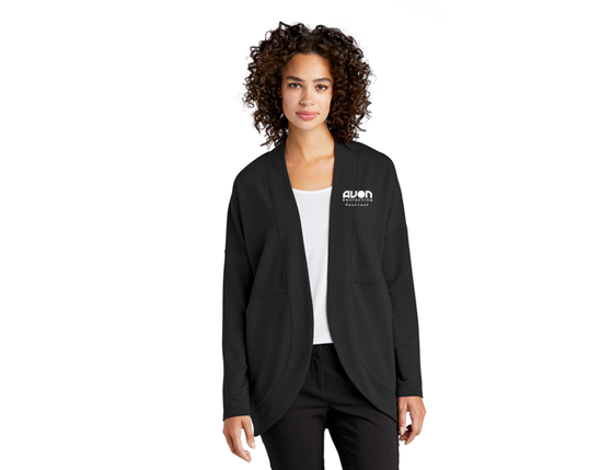 MM3015  MERCER+METTLE™ Women’s Stretch Open-Front Cardigan